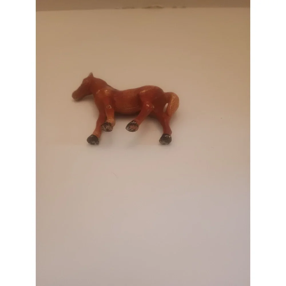 Cast Pot Metal Western Mini Horse Figurine Vintage 50s-60s Carnival Prize, 3